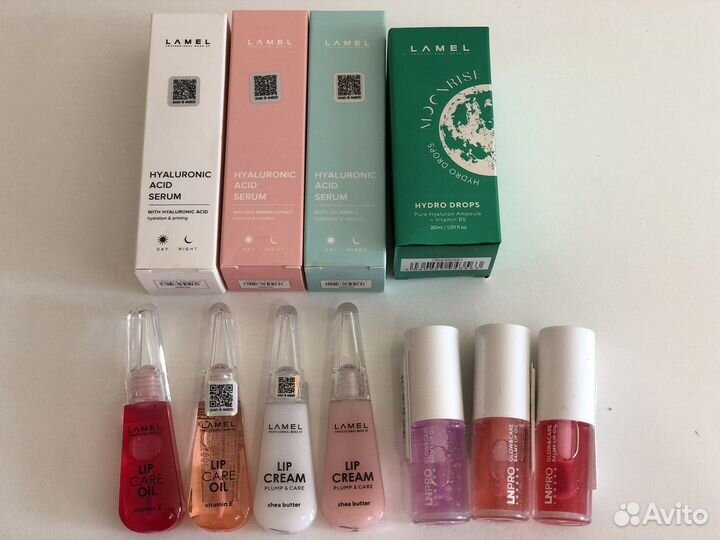 Сыворотки для лица, масло -крем для губ Lamel Ln