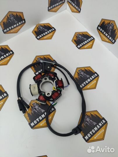 Статор (катушки) генератора к мопедам альфа 6 кату