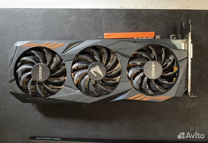 Видеокарта gtx 1070 ti aorus