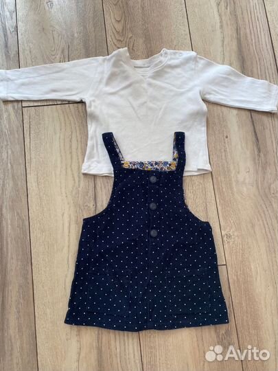 Вещи пакетом на девочку 74-80