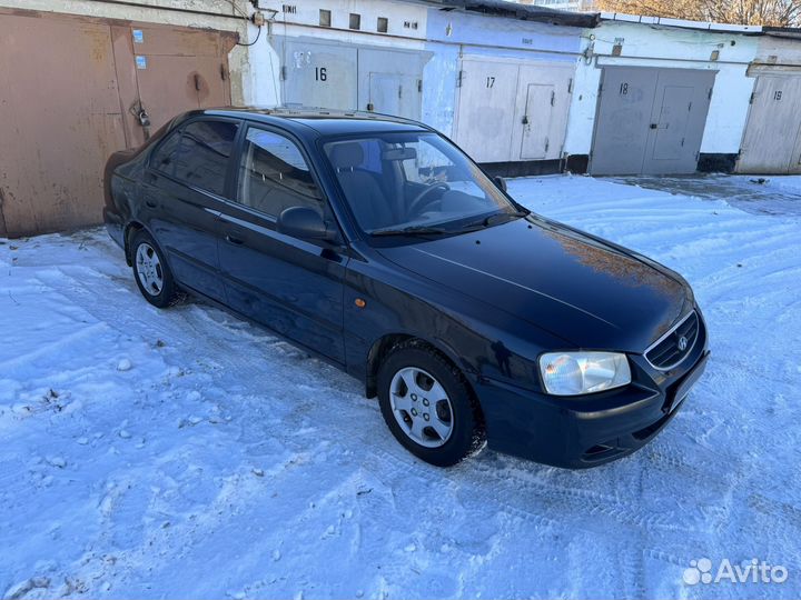 Hyundai Accent 1.5 МТ, 2008, 268 000 км