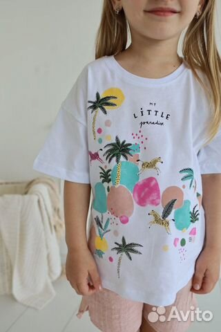 Летний комплект одежда для девочек mango объявление продам