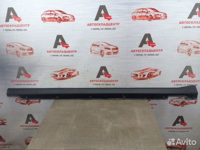 Накладка порога кузова - наружная облицовка левая