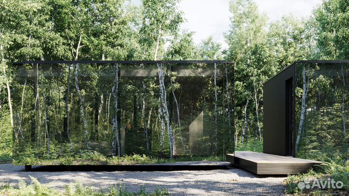 Дом для глэмпинга монтир-е до 4-х дней