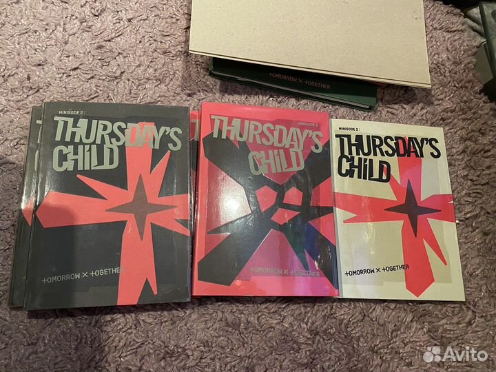 Thursday’s child txt альбомы без карт