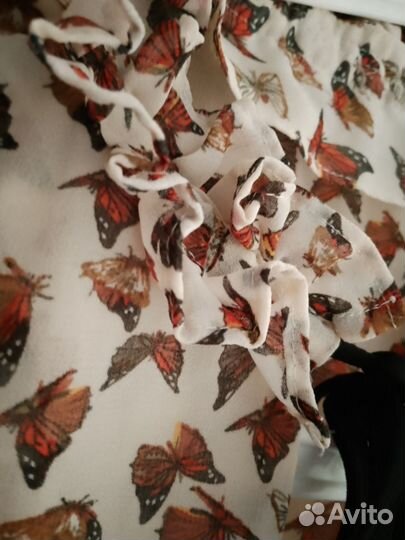 Дизайнерское шифоновое платье