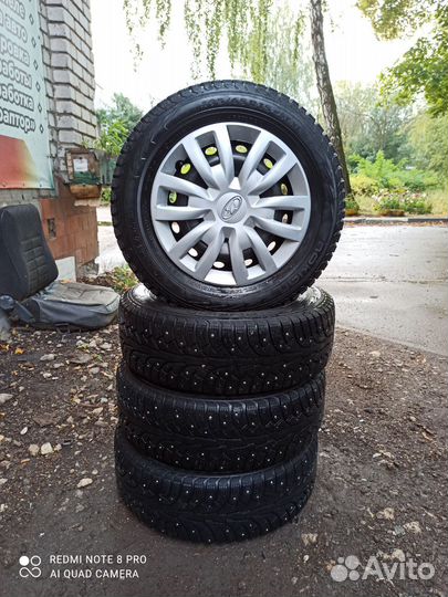 Зимний комплект колёс r15 4/100