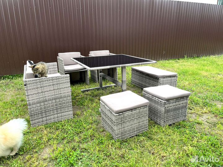 Мебель из искусственного ротанга новая