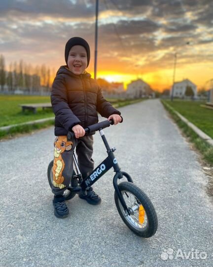 Беговел N.Ergo N-336 черный