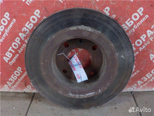 Диск тормозной передний левый Renault Logan 2 L8MV