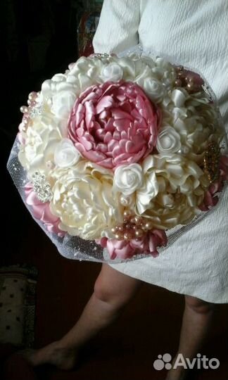 Свадебный букет (пионы )