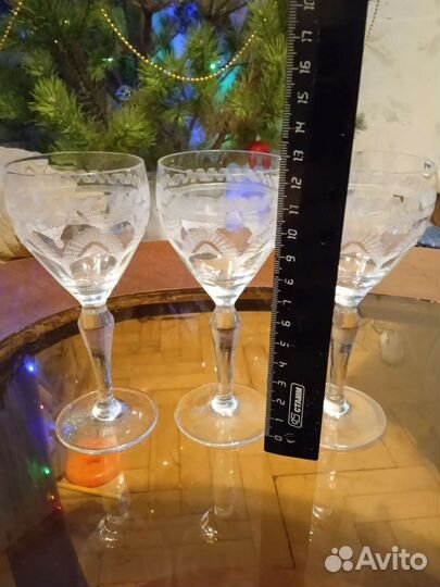 Хрустальные рюмки СССР
