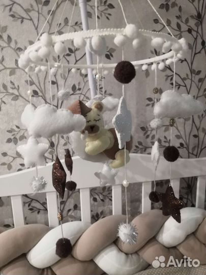 Мобиль из фетра