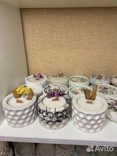 Свечи из натурального воска