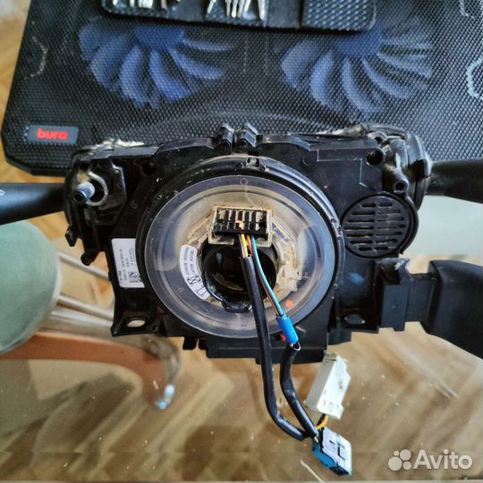 Ремонт подрулевого шлейфа на рено меган