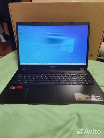 Ноутбук acer aspire 3 SSD 128, HDD 1TB