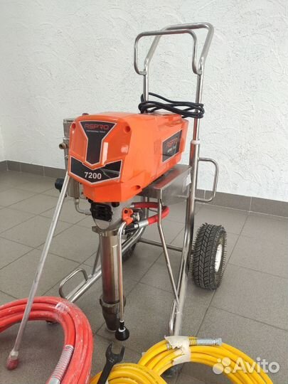 Окрасочный аппарат aspro-7200 с пробегом