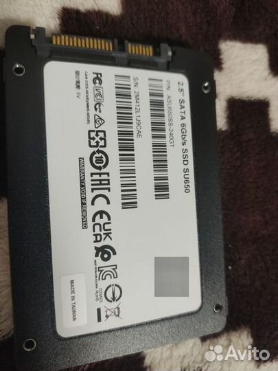 SSD SATA 256, 240, 120