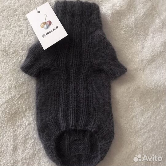 Худи из пуха норки