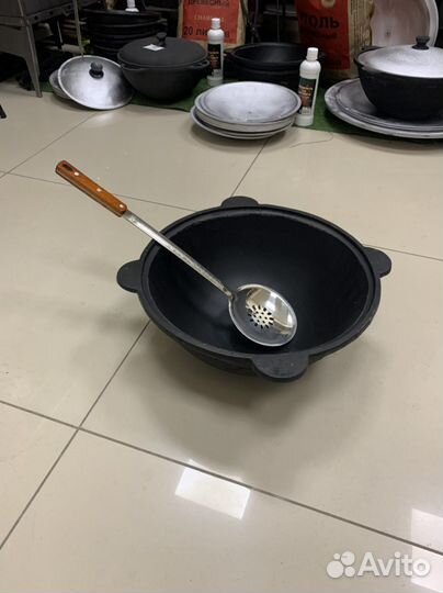 Казан чугунный узбекский