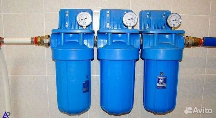 Очистка воды / Система обезжелезивания воды