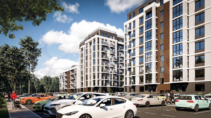 2-к. квартира, 81,1 м², 9/9 эт.