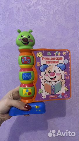 Музыкальная книжка fisher price