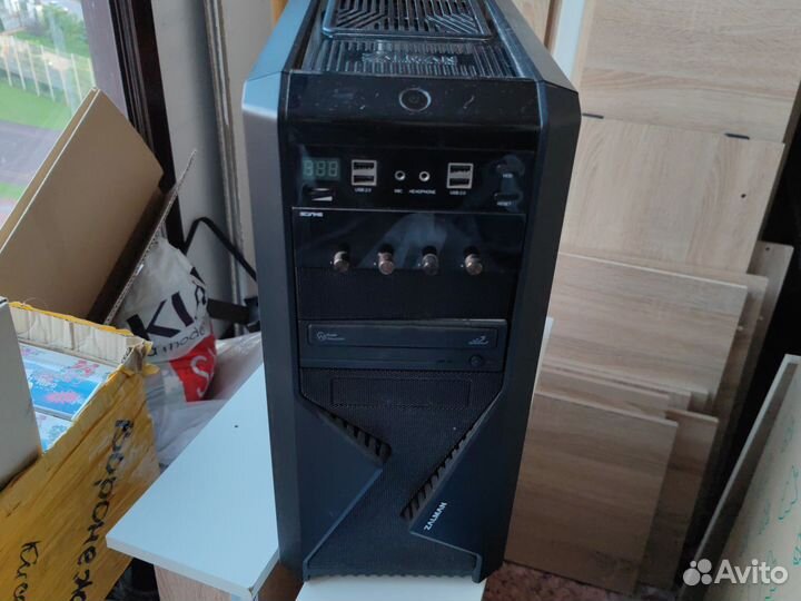 Корпус zalman z9 plus с контроллером