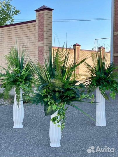 Озеленение интерьера, цветочная композиция