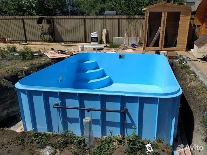 Бассейн из полипропилена
