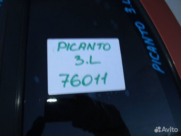 Стекло двери З/Л (форточка) Kia Picanto 1 (SA)