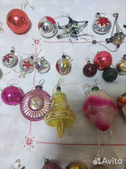 Елочные игрушки СССР