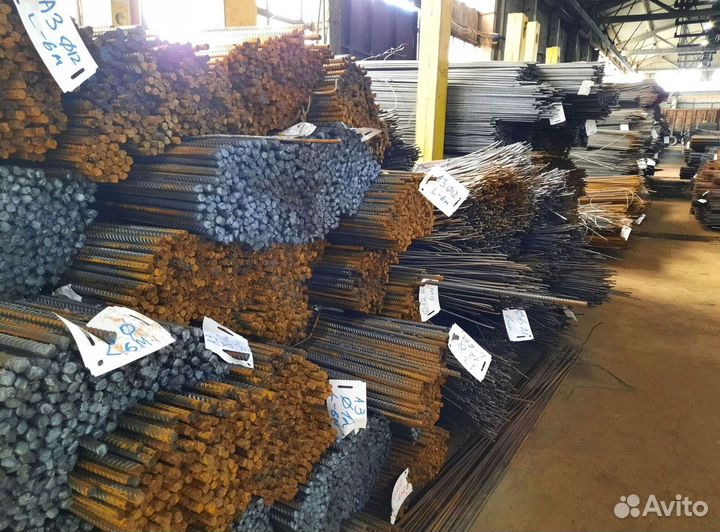 Арматура А3 А400 д. 8 ст25г2с дл.11,7м