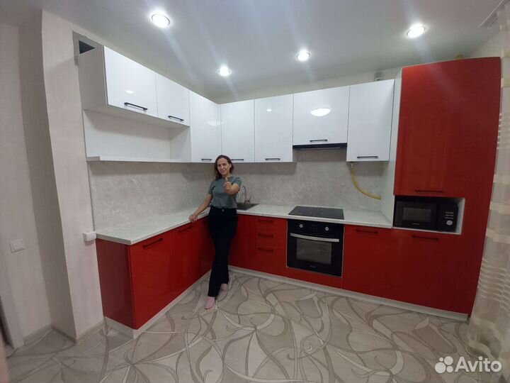 Кухонный гарнитур на заказ угловой