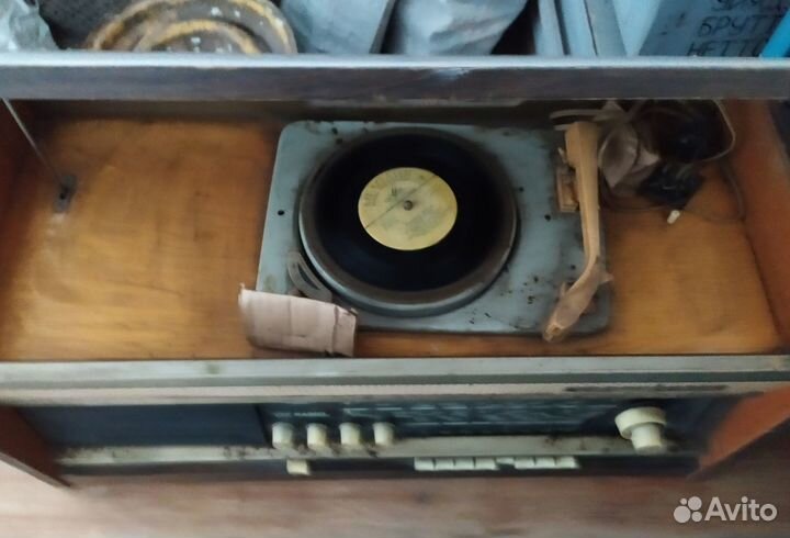 Ламповая Радиола вэф радио