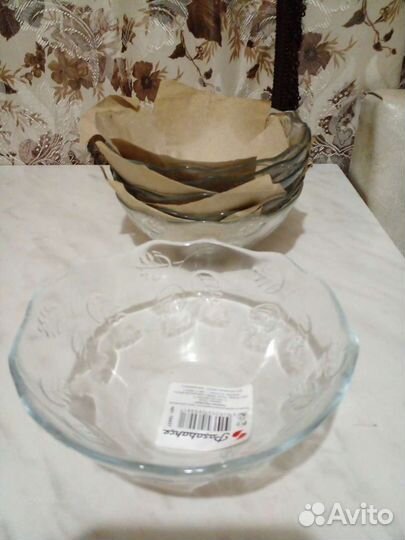 Посуда.Салатница.Подстаканник.Селёдочница.Графин