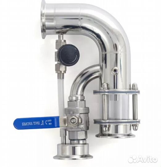 Узел отбора 2 в 1 по пару и жидкости на 2 дюйма