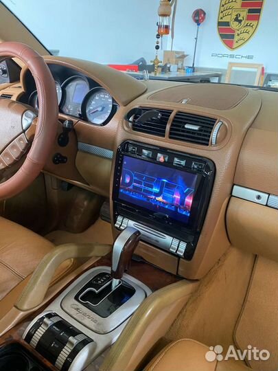 Porsche cayenne android штатная магнитола teyes