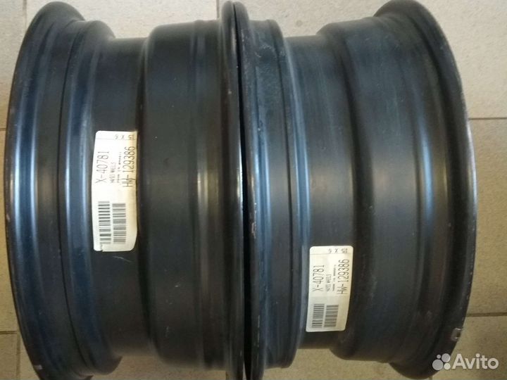 Пара колёсных дисков