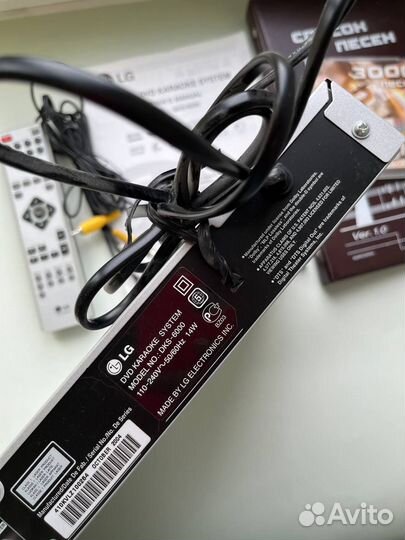 Dvd плеер с караоке LG