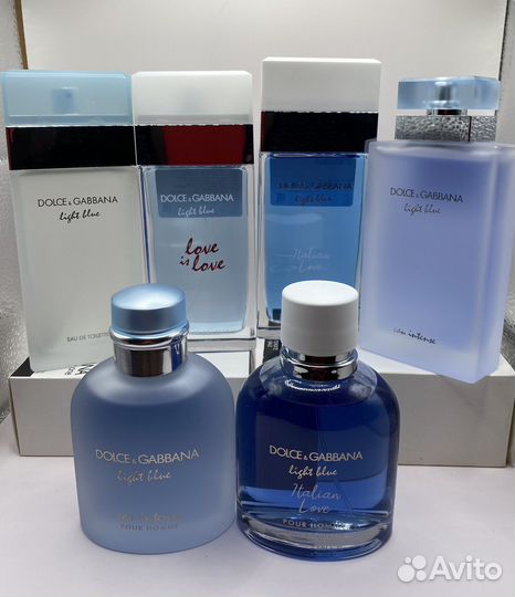 Dolce gabbana light blue тестеры, оригинал