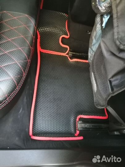 Автоковрики EVA ева с бортами 3D и без бортов