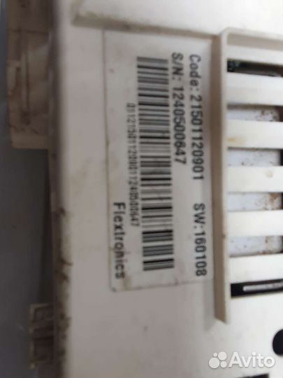 Модуль от стиральной машины аристон mvsb 7105