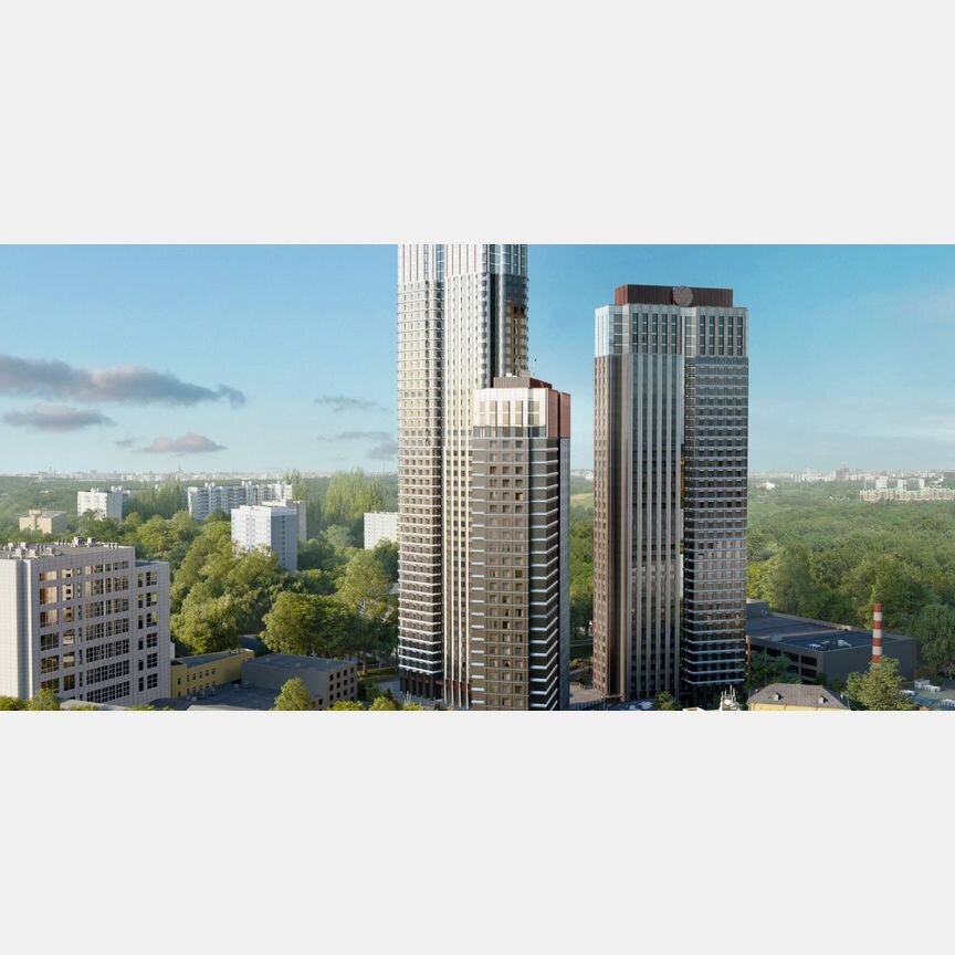 2-к. квартира, 76,3 м², 9/29 эт.