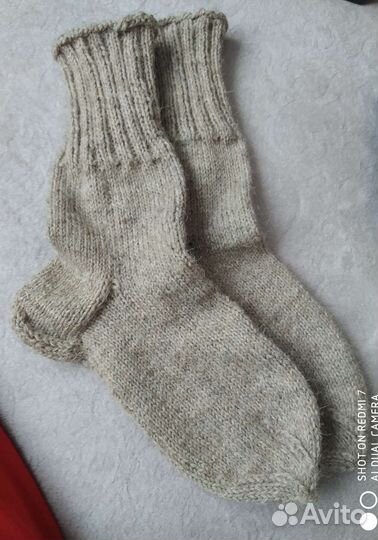 Шерстяные носки