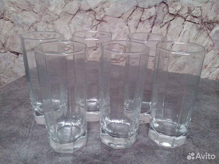 Стаканы высокие