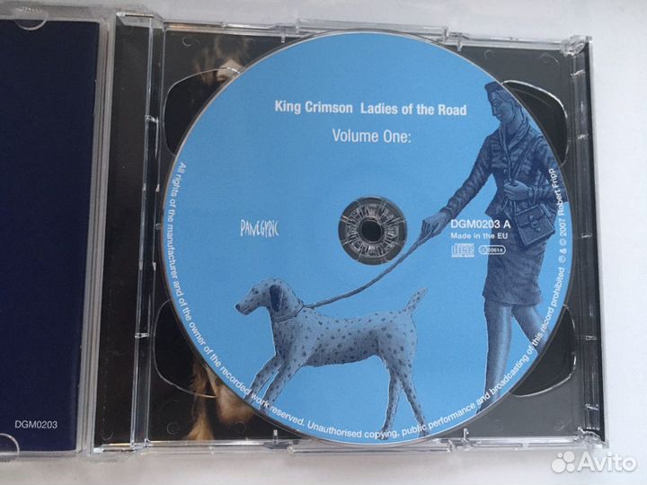 King Crimson фирменный CD