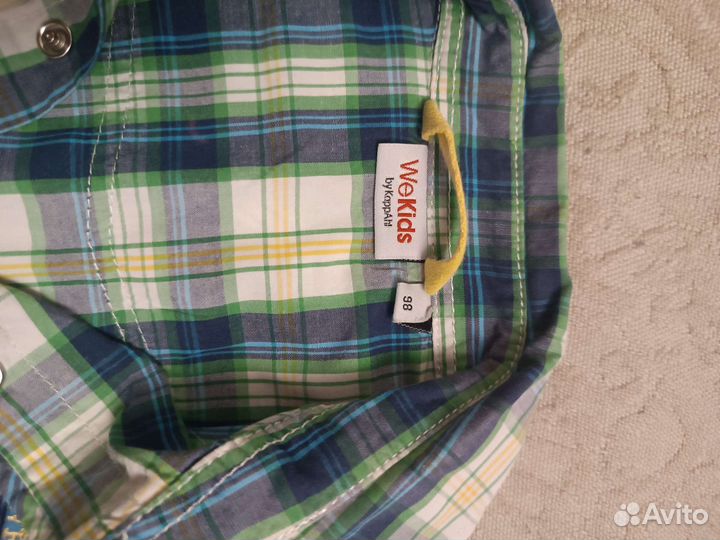 Рубашка детская для мальчиков