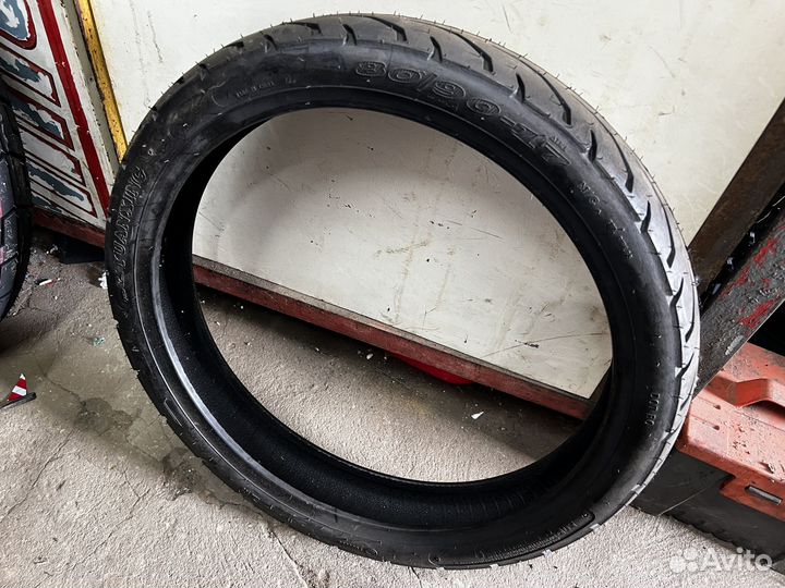 Резина мотошина покрышка 80/90 R17 P99-08