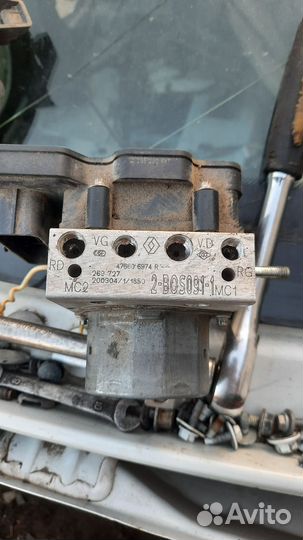 Блок abs Renault Duster Рено Дастер